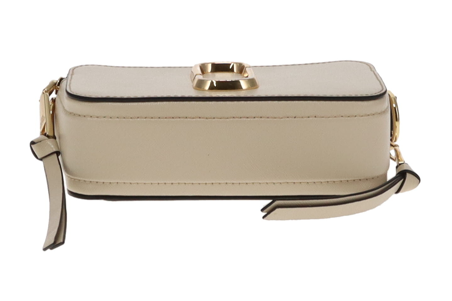 Marc Jacobs Cream Leather Snapshot Camera Bag