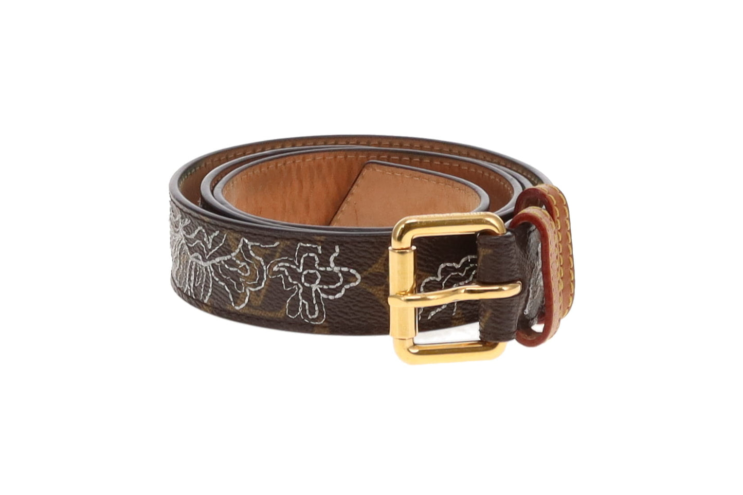 Louis Vuitton Monogram Canvas Limited Edition Dentelle Belt 95CM