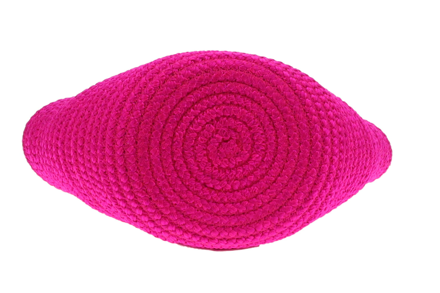 Balenciaga Hot Pink Small Ibiza Woven Basket Bag