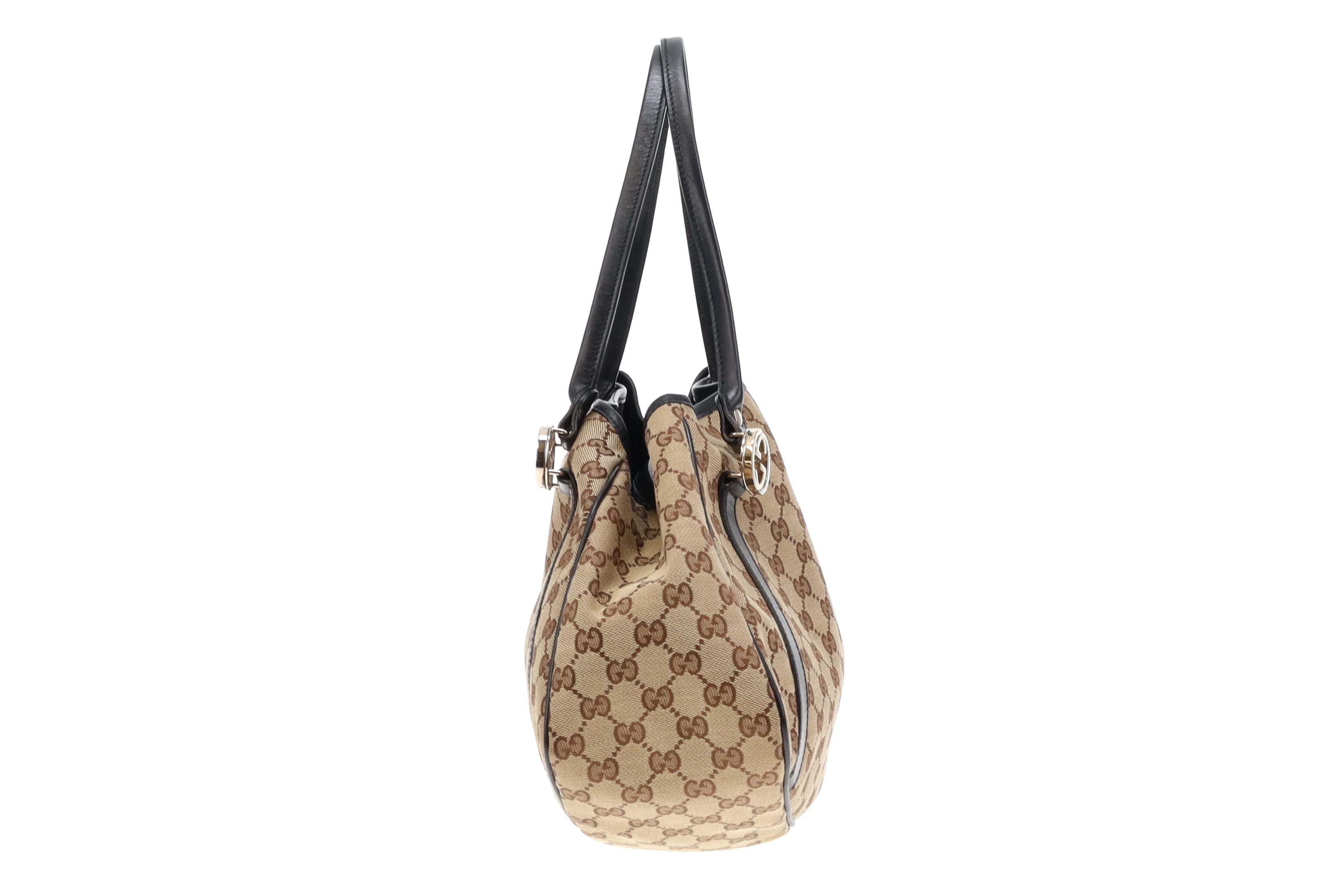 Gucci GG Canvas Twins Shoulder Bag Designer Exchange Ltd