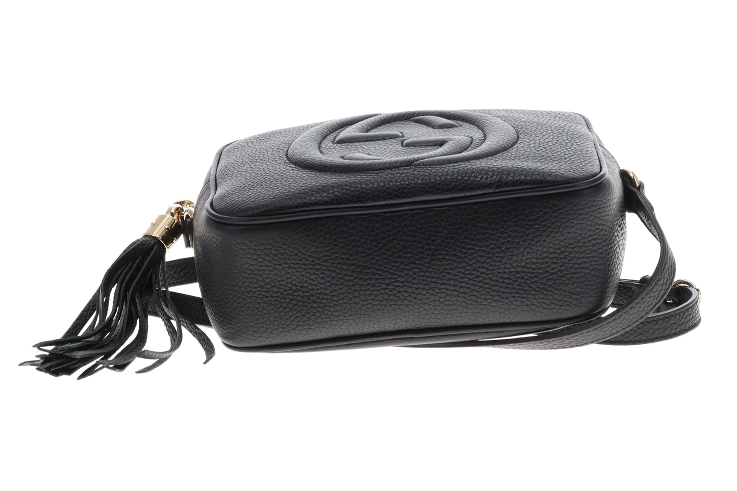 Gucci Black Leather Disco Soho Camera Bag