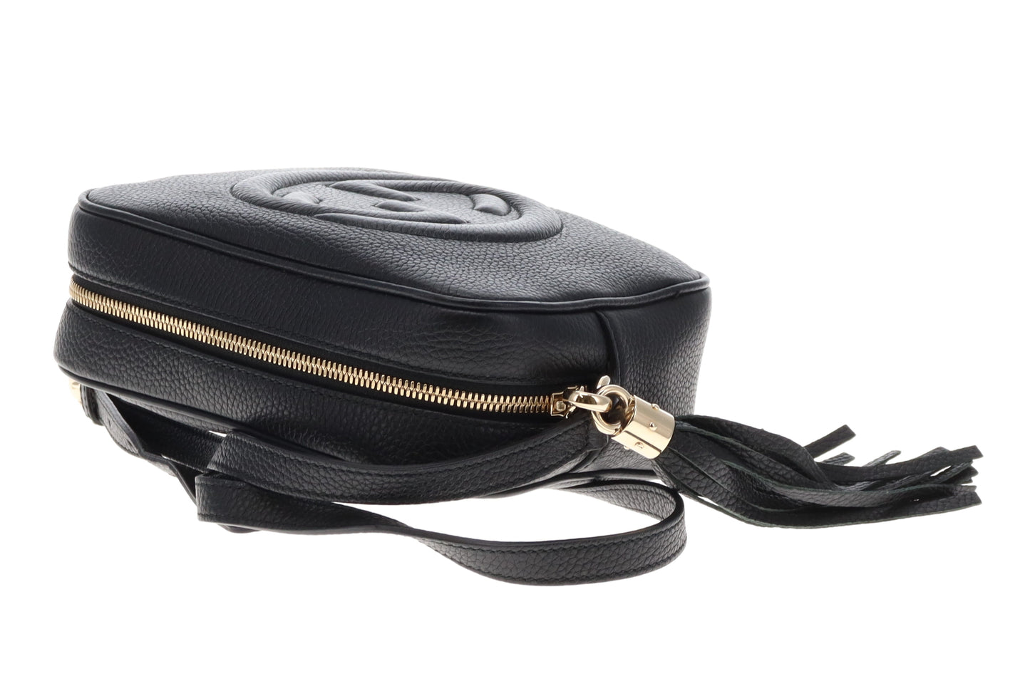 Gucci Black Leather Disco Soho Camera Bag