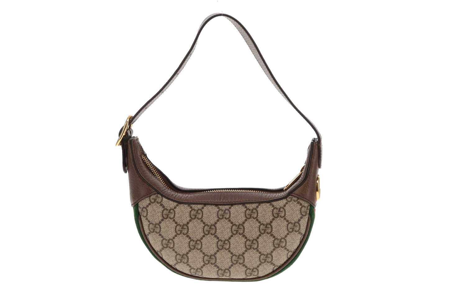 Gucci GG Supreme Ophidia Mini Half Moon Bag