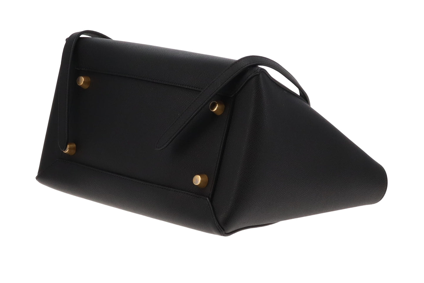 Celine Black Grained Calfskin Mini Belt Bag