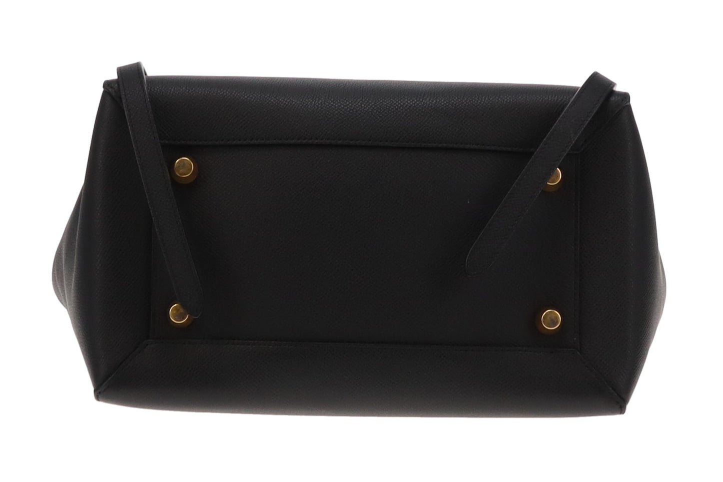 Celine Black Grained Calfskin Mini Belt Bag