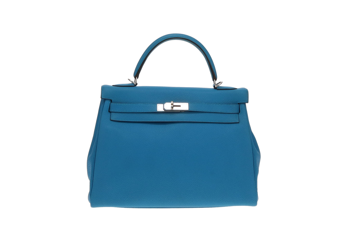 Hermes Bleu Zanzibar Togo Leather Kelly 32cm 2017