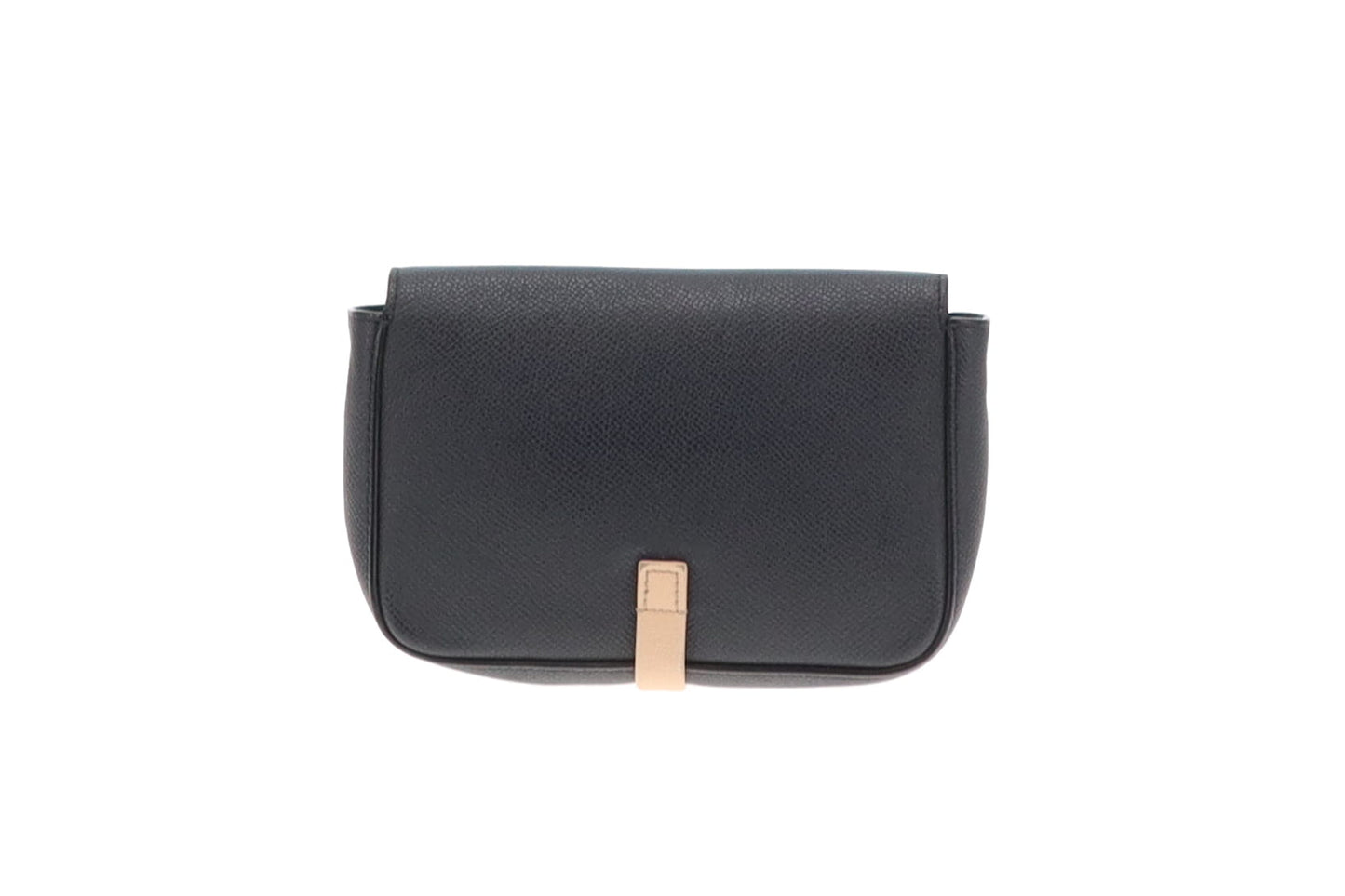 Celine Navy and Tan Leather Strap Crossbody & Clutch