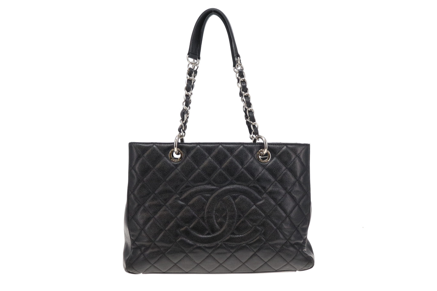 Chanel GST Black Caviar Leather SH 2013/14