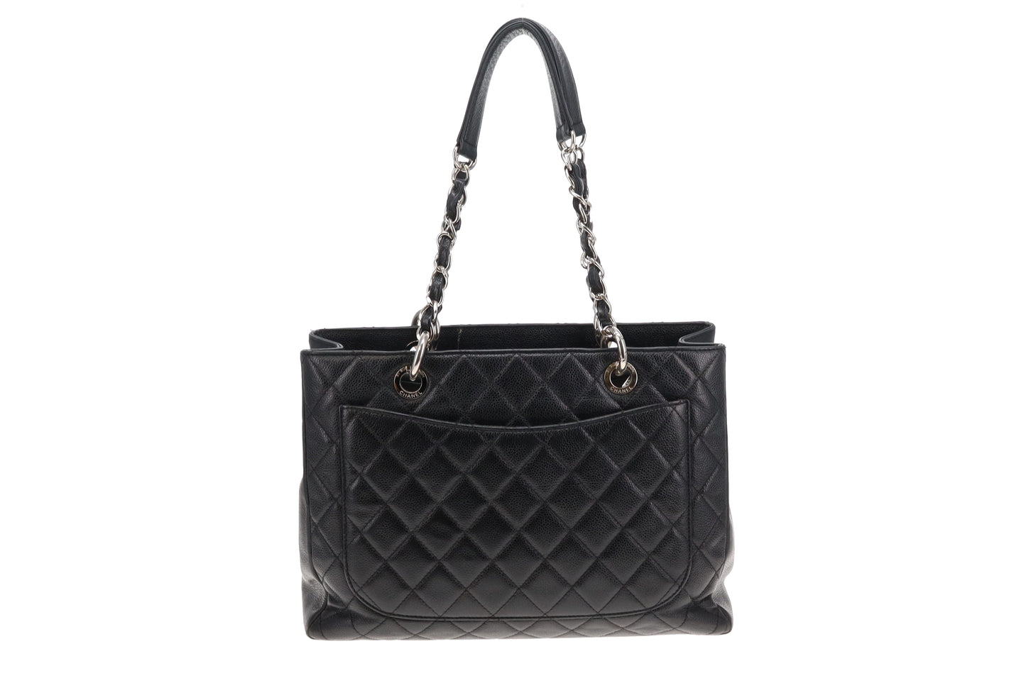 Chanel GST Black Caviar Leather SH 2013/14