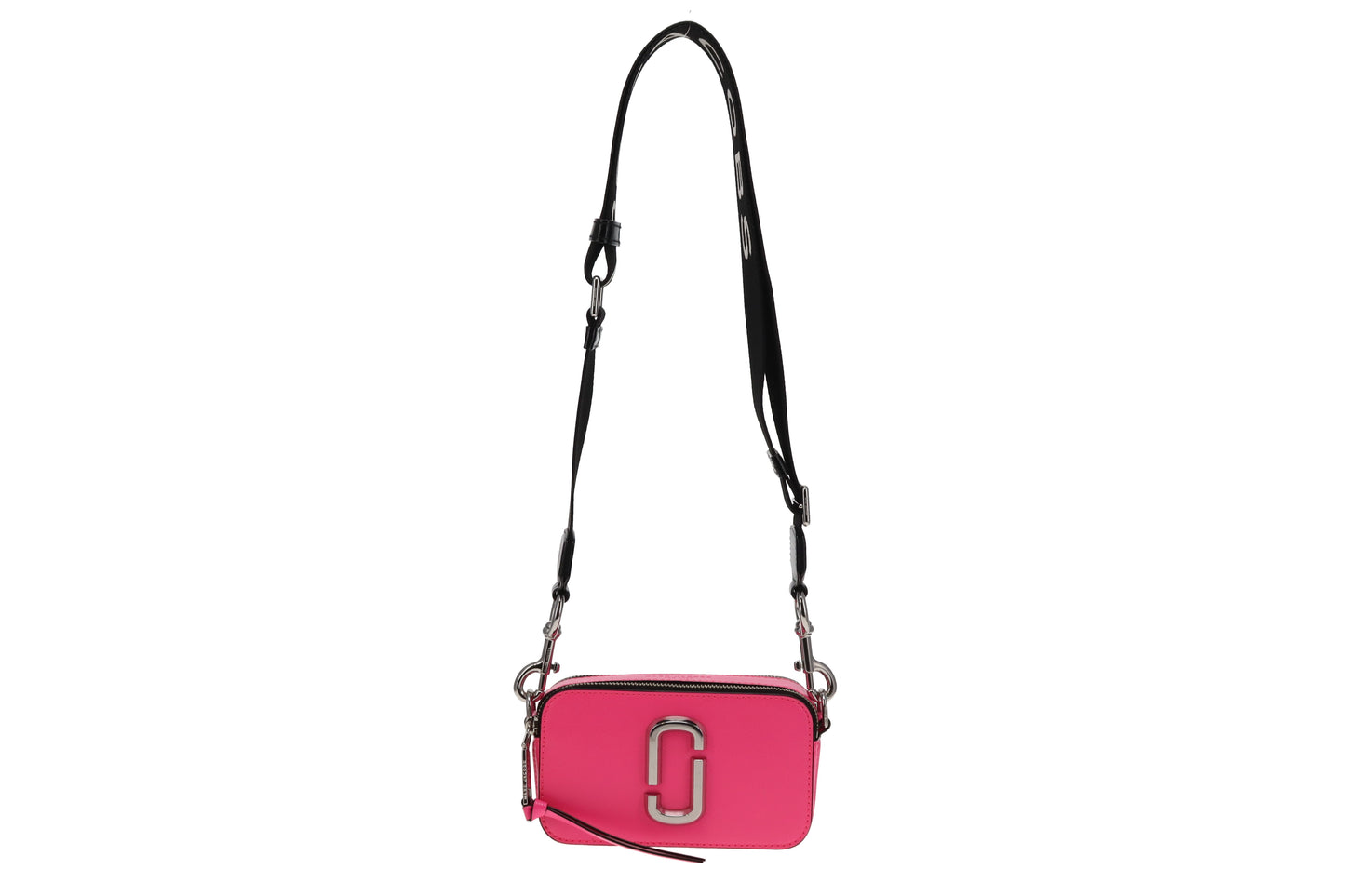 Marc Jacobs Hot Pink Leather SHW Snapshot Crossbody