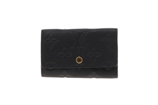 Louis Vuitton Black Empreinte 6 Key Holder (NFID)