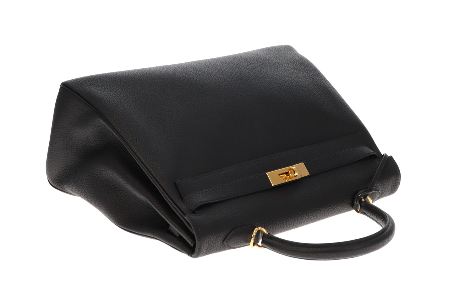 Hermes Black Togo Kelly 35 With Gold Hardware 2002