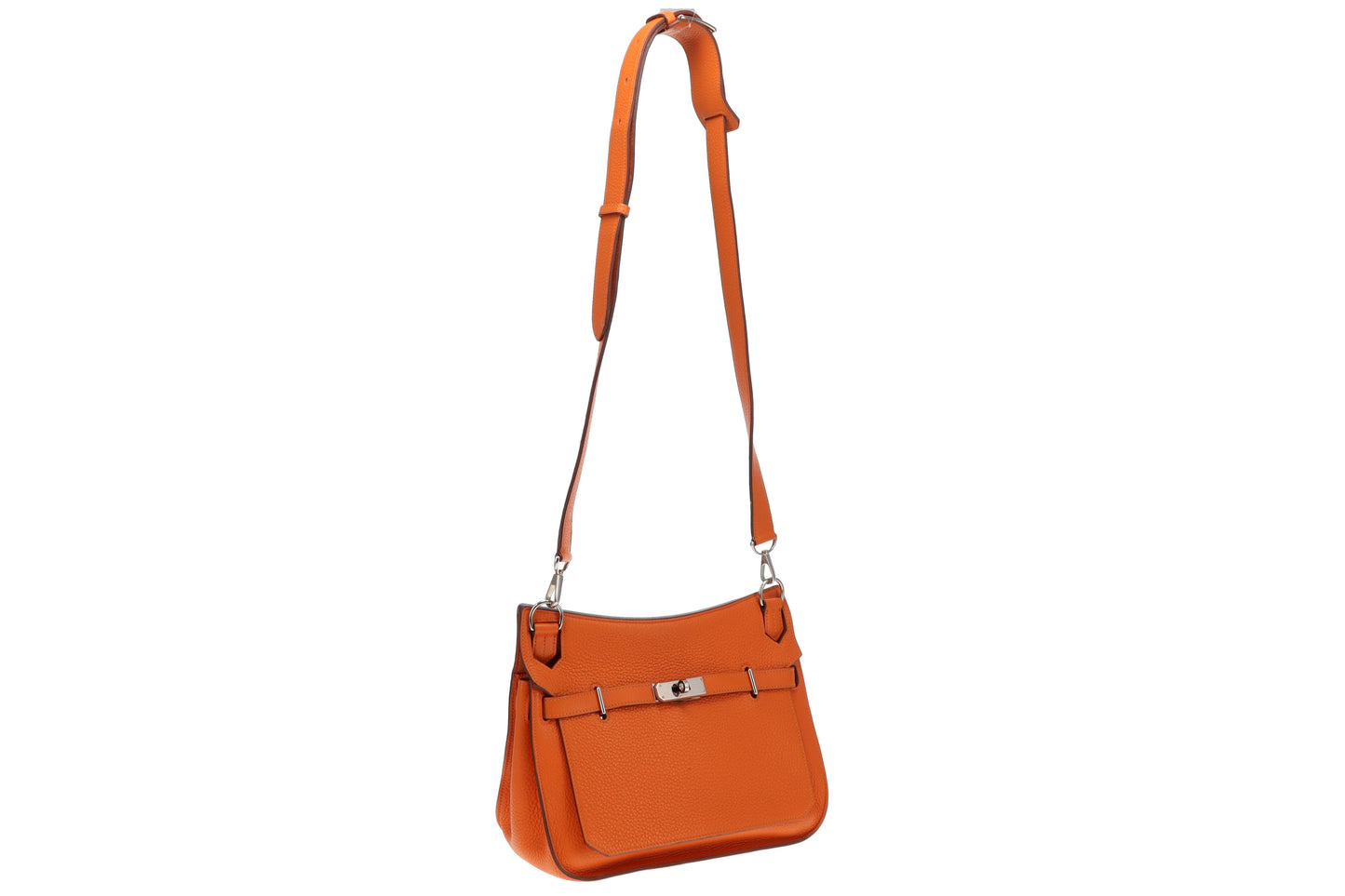 Hermes Orange H Clemence Jypsiere 28 2011 (O in a square)