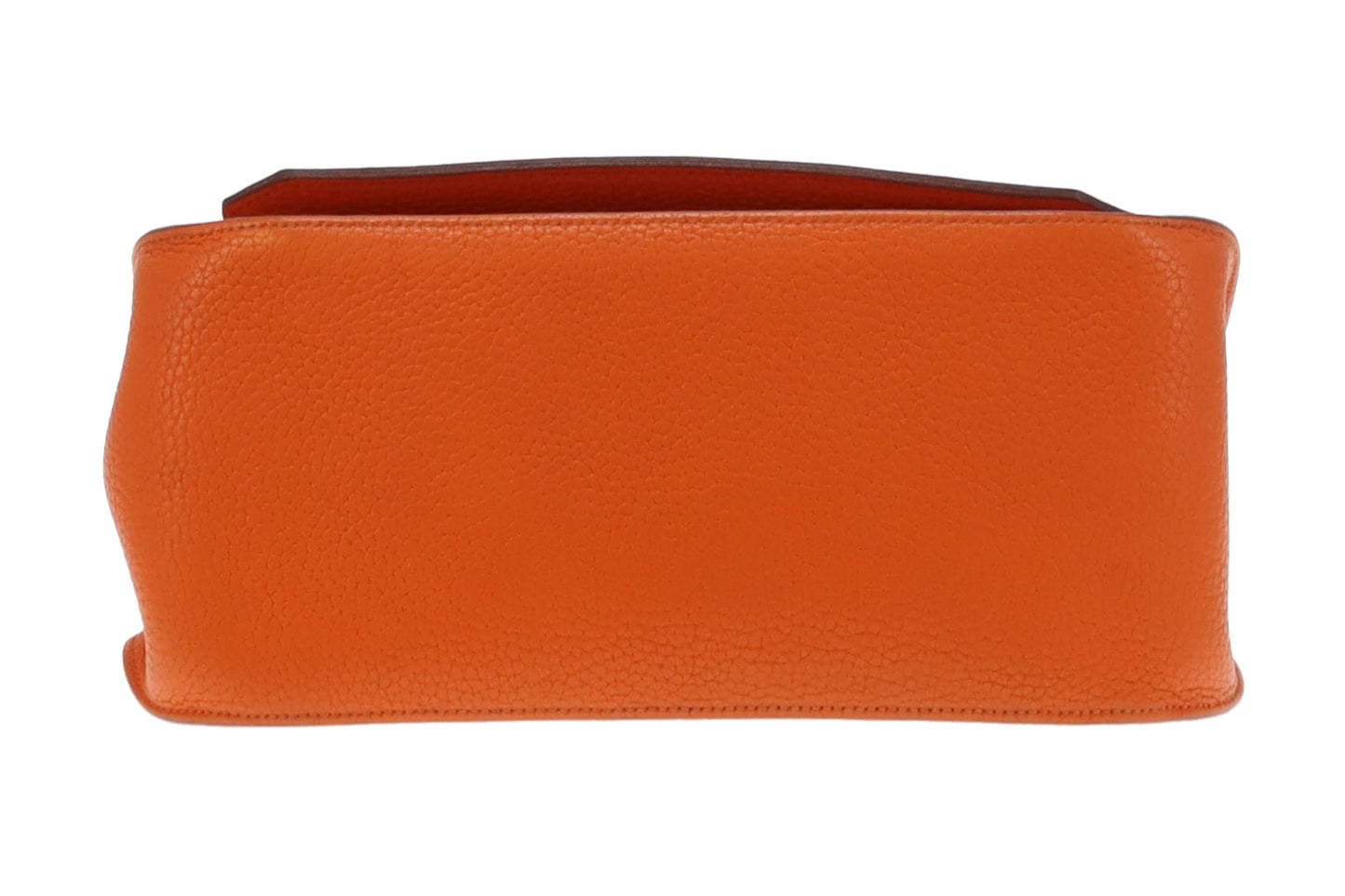 Hermes Orange H Clemence Jypsiere 28 2011 (O in a square)