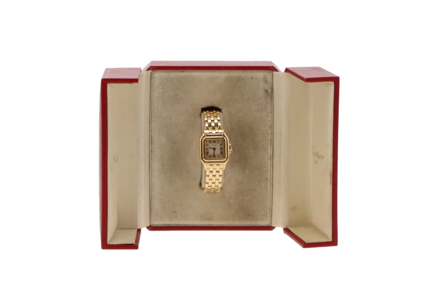 Cartier Vintage Panthere De Cartier 18K Small Modele Gold Watch 1985 Quartz