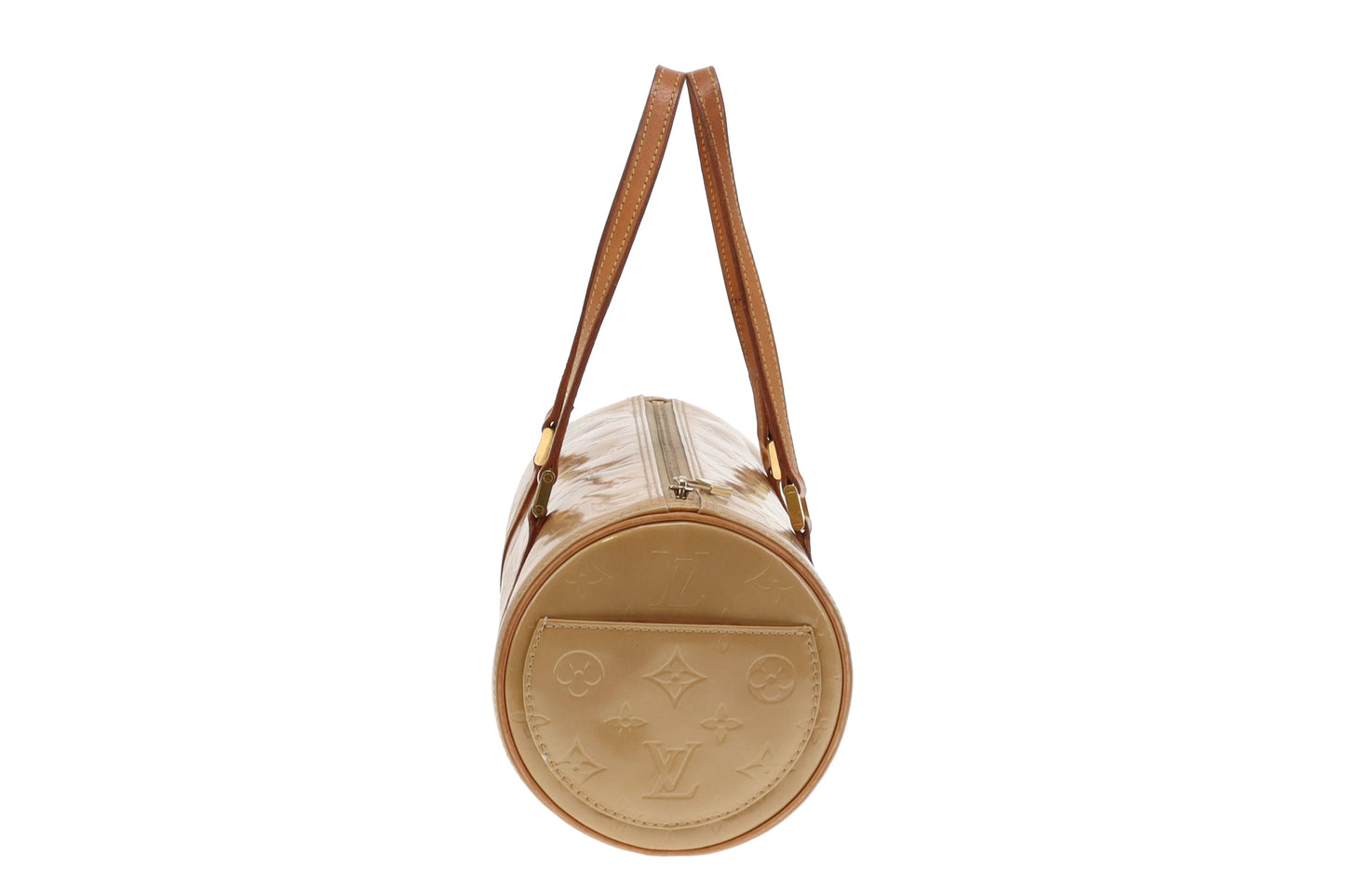 Louis Vuitton Beige Vernis Bedford Bag VI0061 - 2001