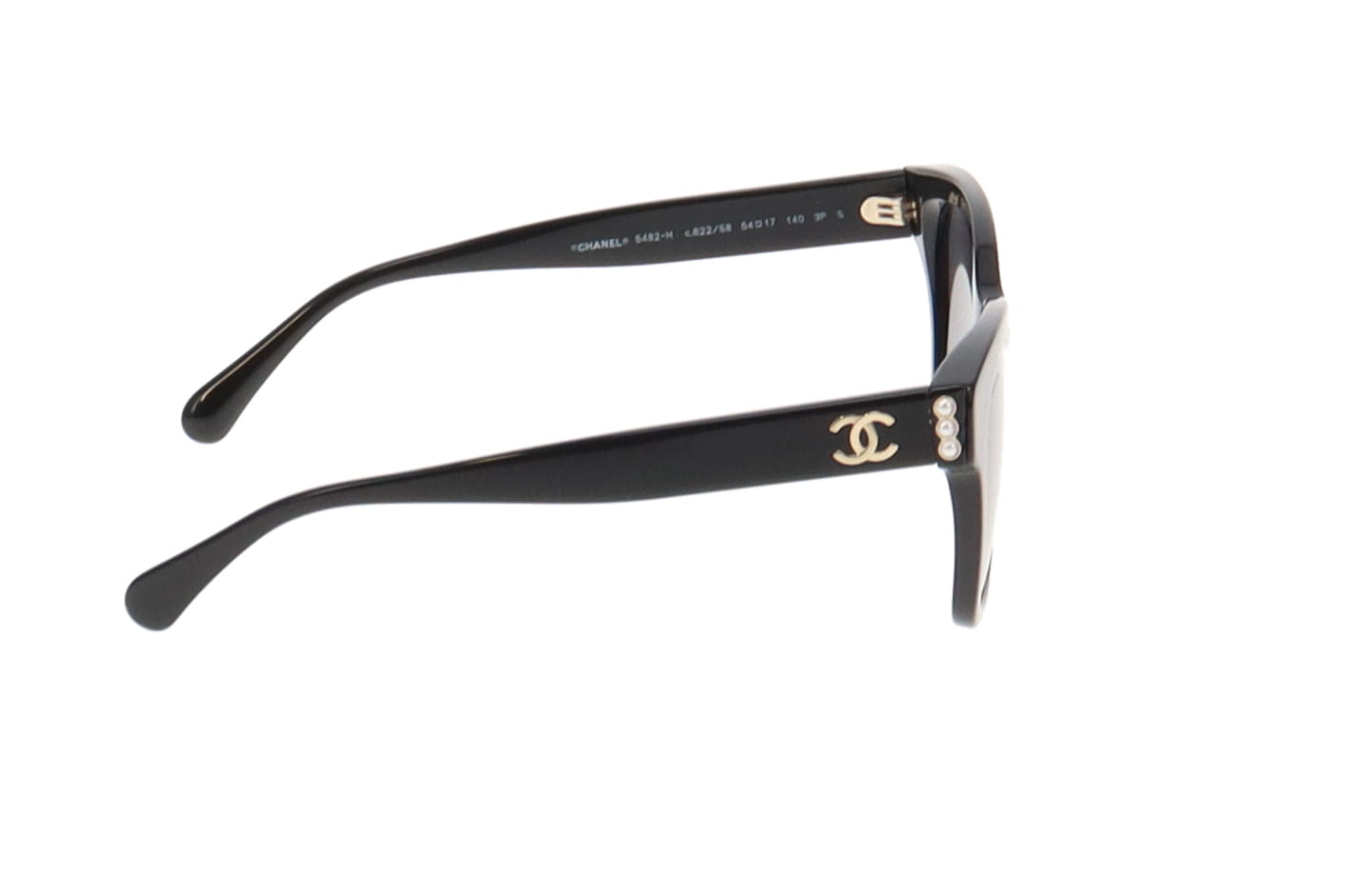 Chanel black clearance frame sunglasses