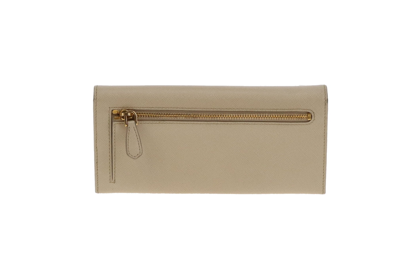 Prada Long Flap Saffiano Wallet