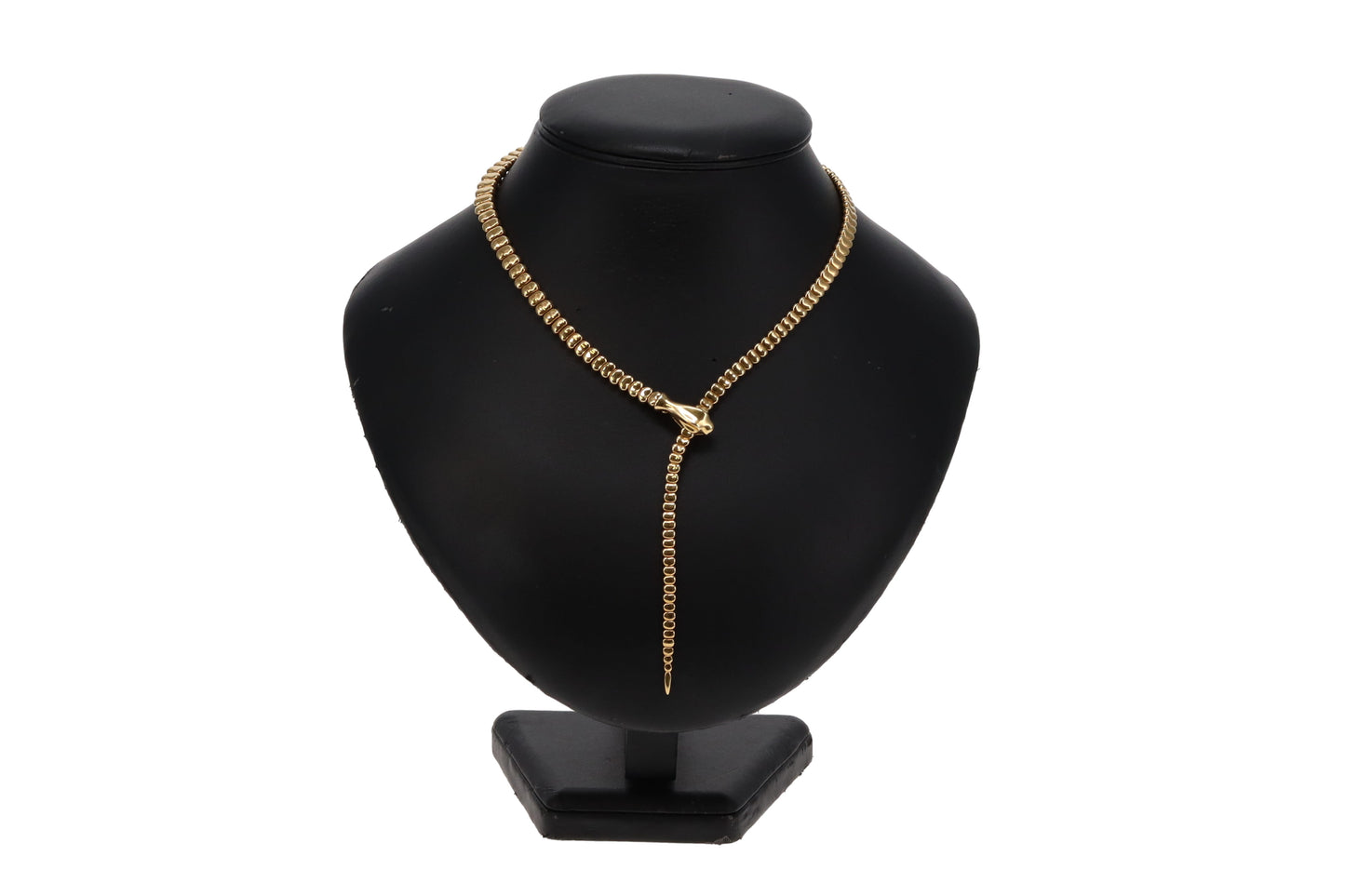 Tiffany & Co Elsa Peretti Snake Necklace In 18k Yellow Gold