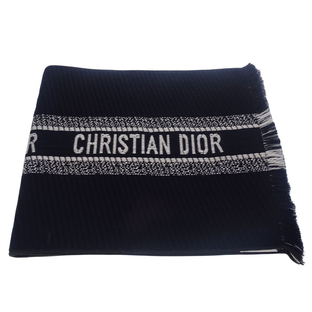 Dior Oblique University Reversible Scarf