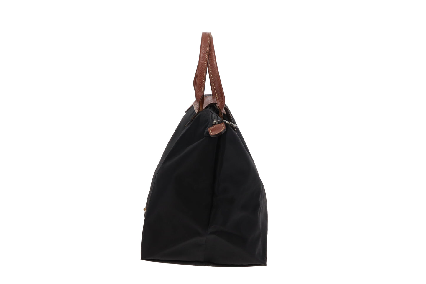 Longchamp Black Nylon Le Pliage Handbag M