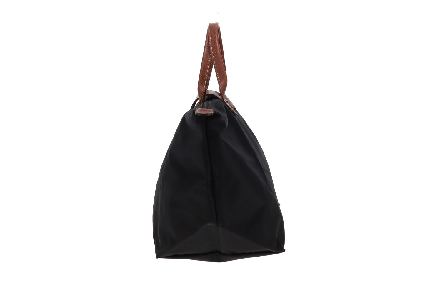 Longchamp Black Nylon Le Pliage Handbag M