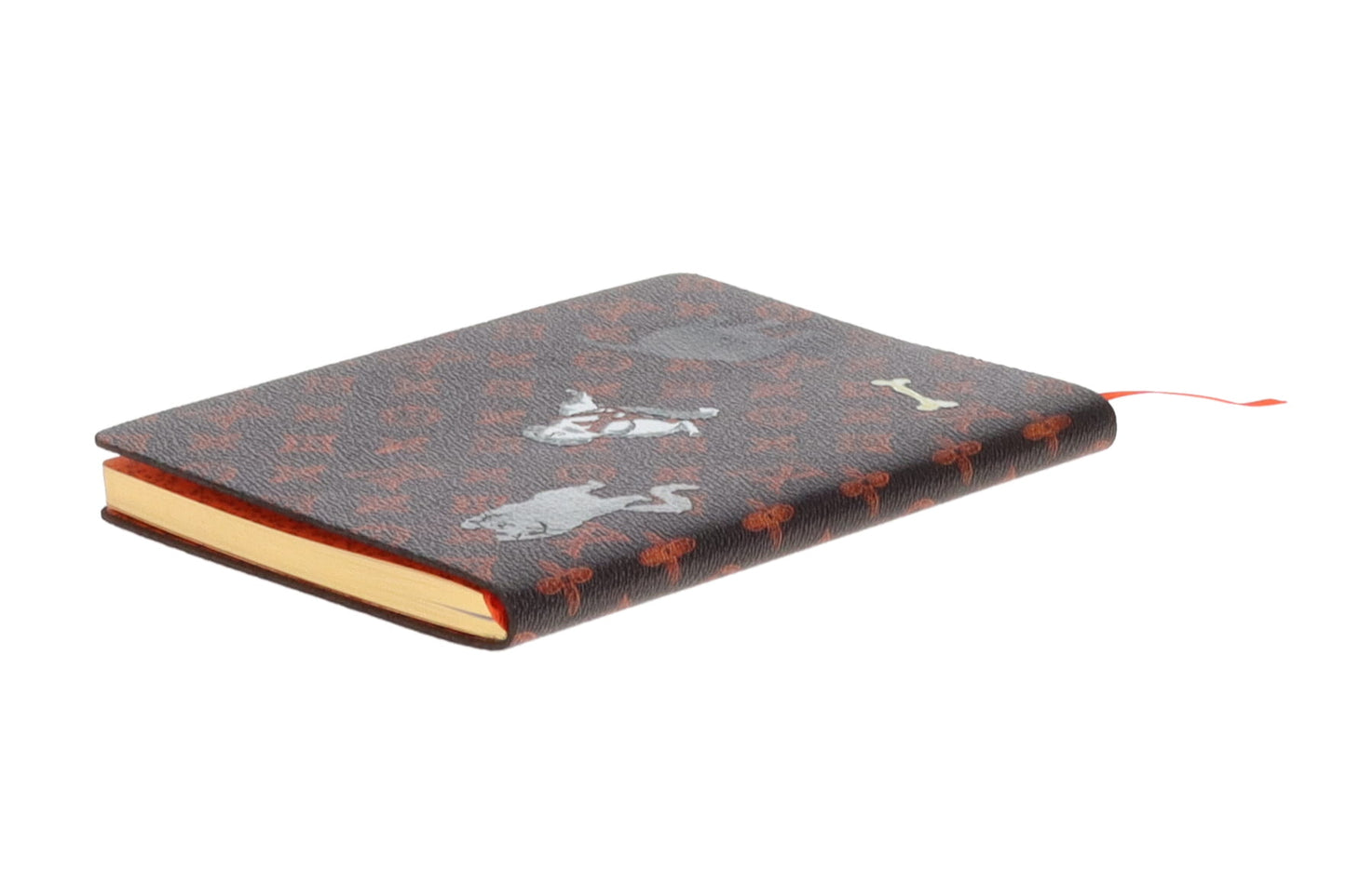 Louis Vuitton Catogram Clemence Notebook MM Marron