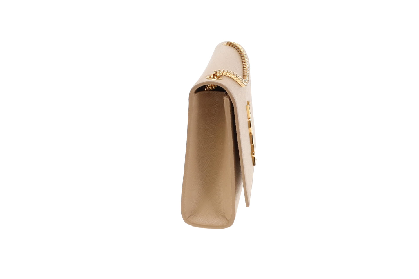 Saint Laurent Beige Grain De Poudre Kate Medium