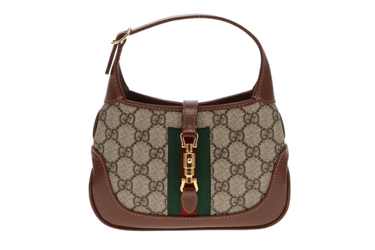 Gucci GG Supreme and Web Detail Mini Jackie