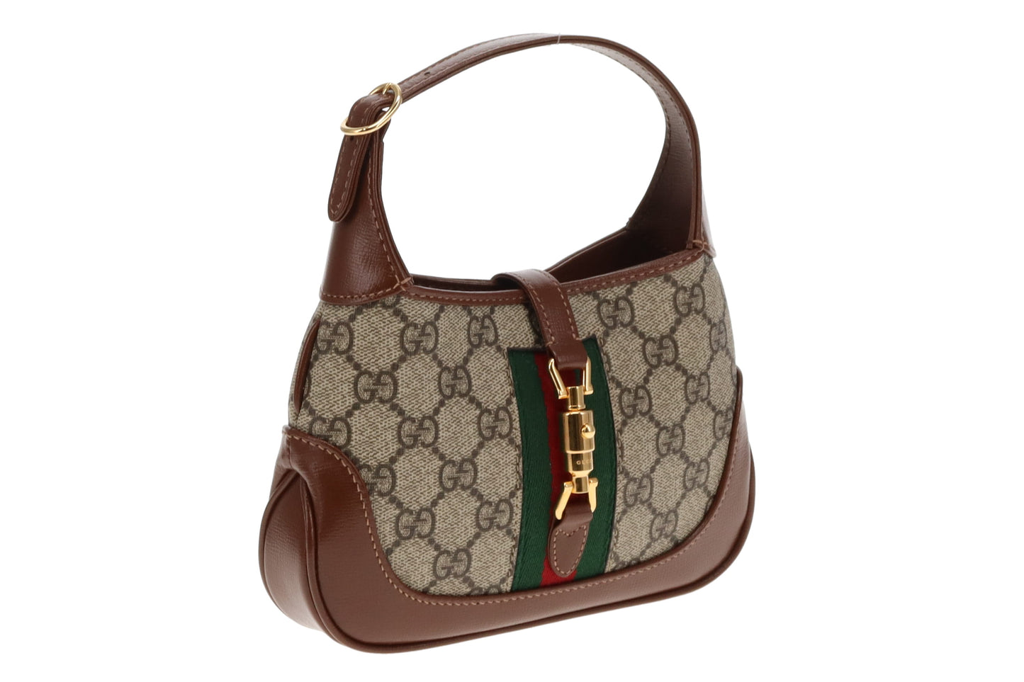 Gucci GG Supreme and Web Detail Mini Jackie