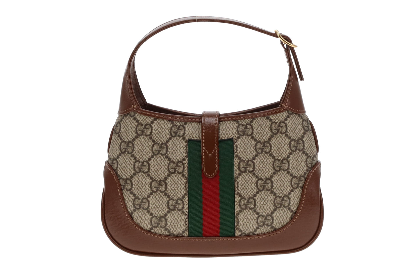 Gucci GG Supreme and Web Detail Mini Jackie