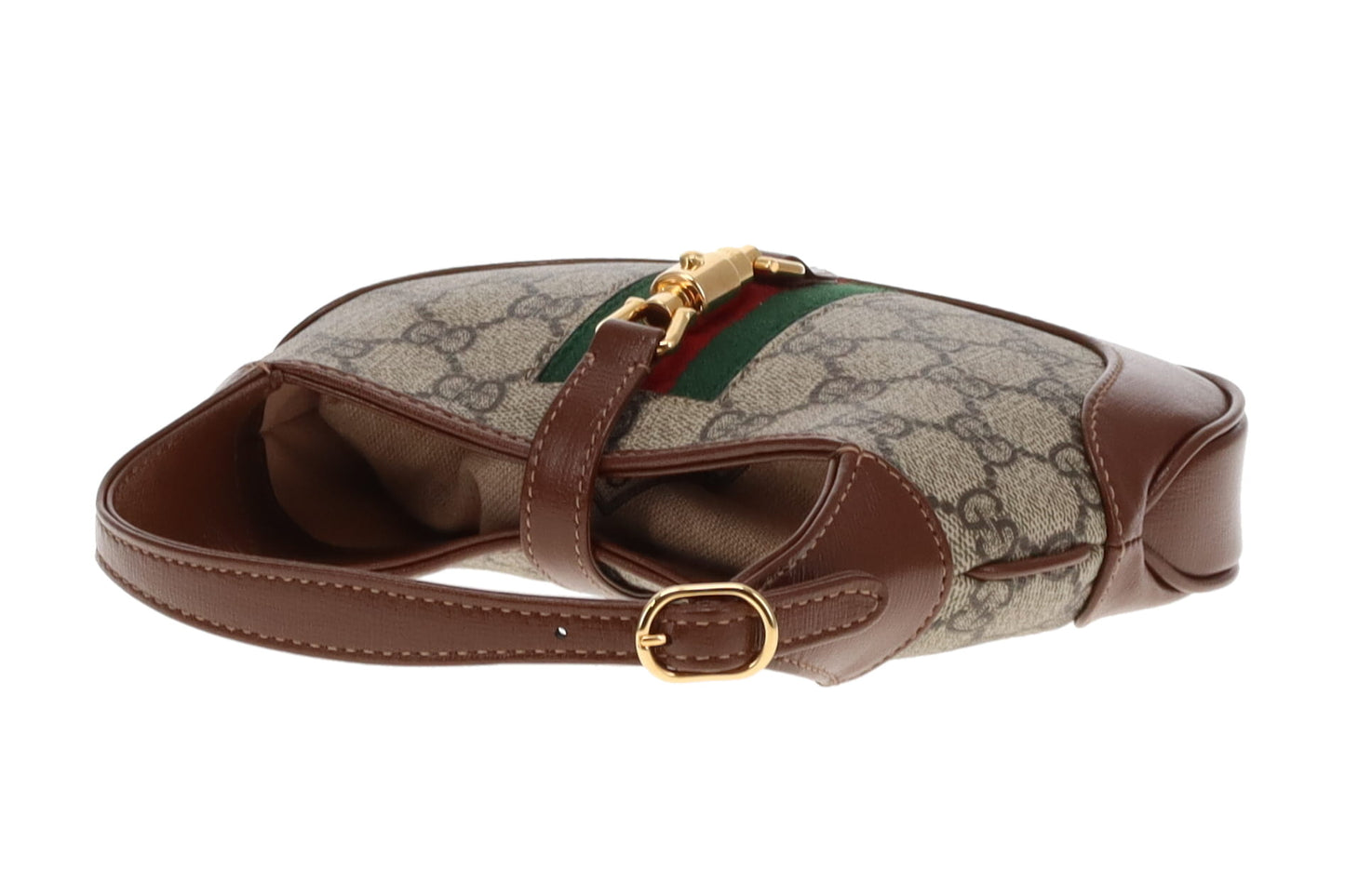 Gucci GG Supreme and Web Detail Mini Jackie