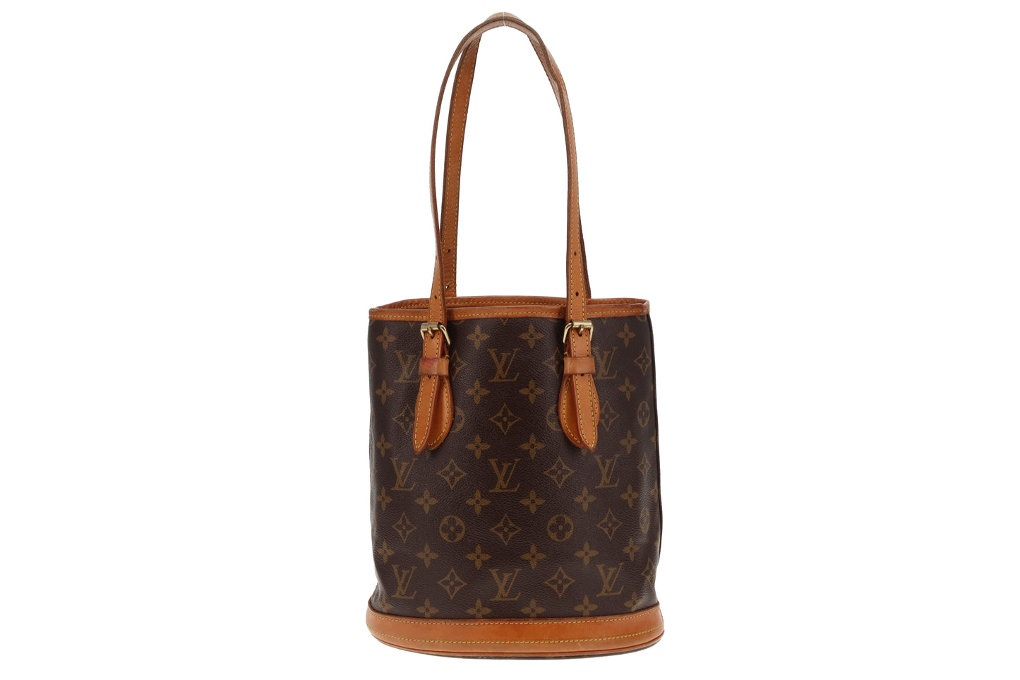 Louis Vuitton Classic Monogram Petit Bucket Bag with Pochette SD1003 - 2003