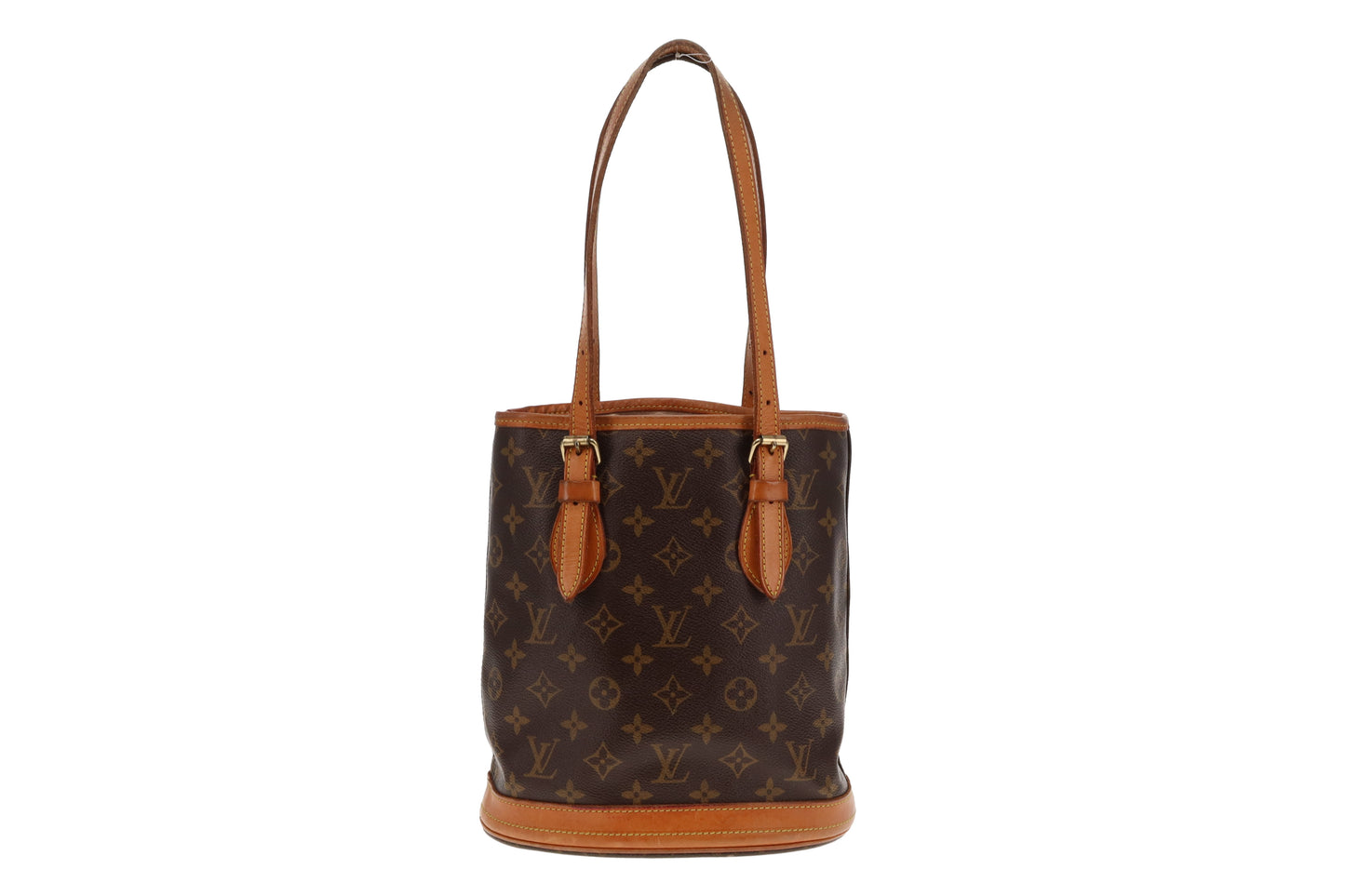 Louis Vuitton Classic Monogram Petit Bucket Bag with Pochette SD1003 - 2003