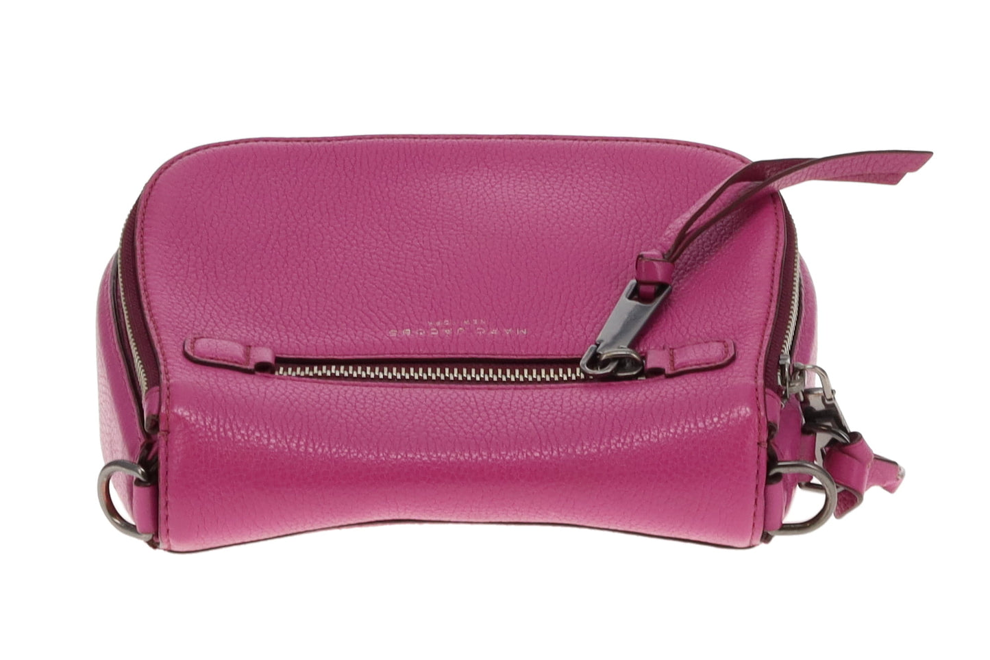 Marc Jacobs Magenta Small Recruit Saddle Bag