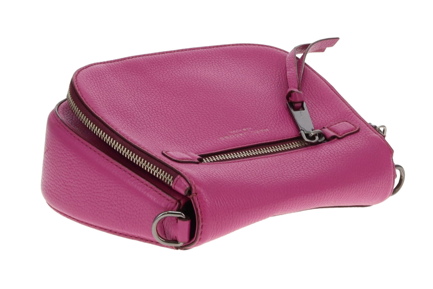 Marc Jacobs Magenta Small Recruit Saddle Bag