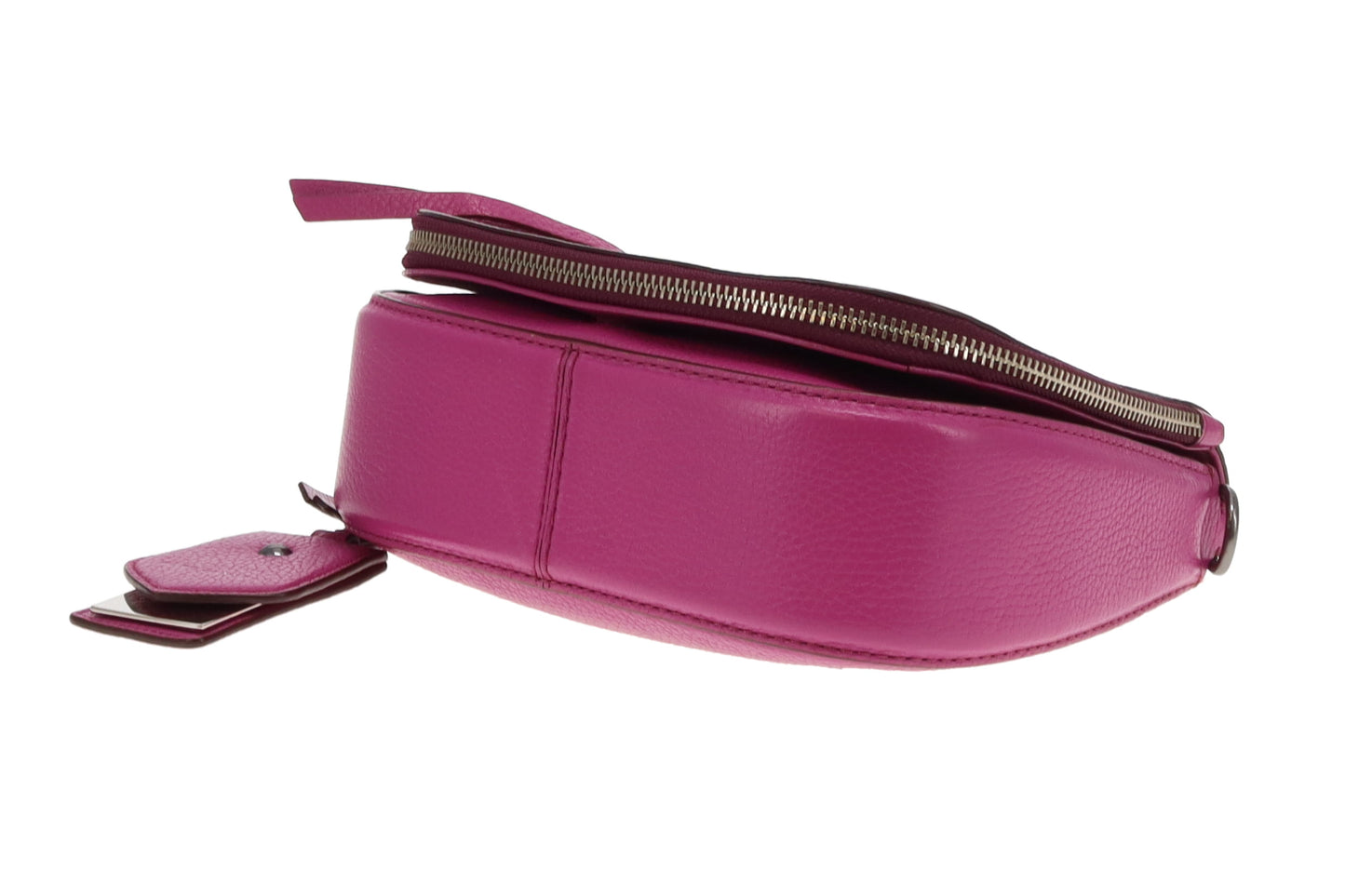 Marc Jacobs Magenta Small Recruit Saddle Bag