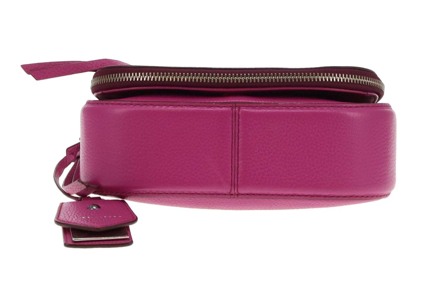 Marc Jacobs Magenta Small Recruit Saddle Bag