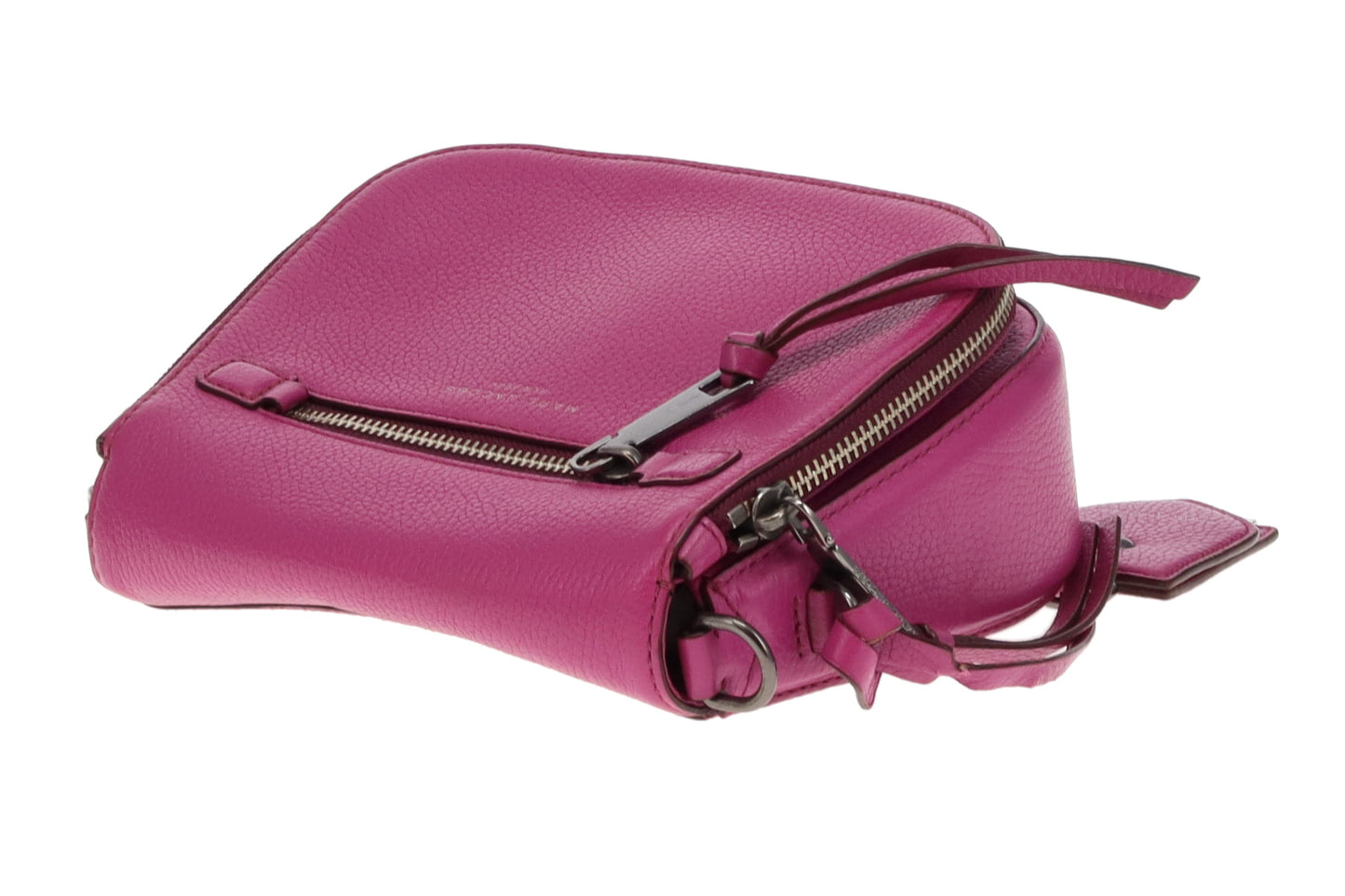 Marc Jacobs Magenta Small Recruit Saddle Bag