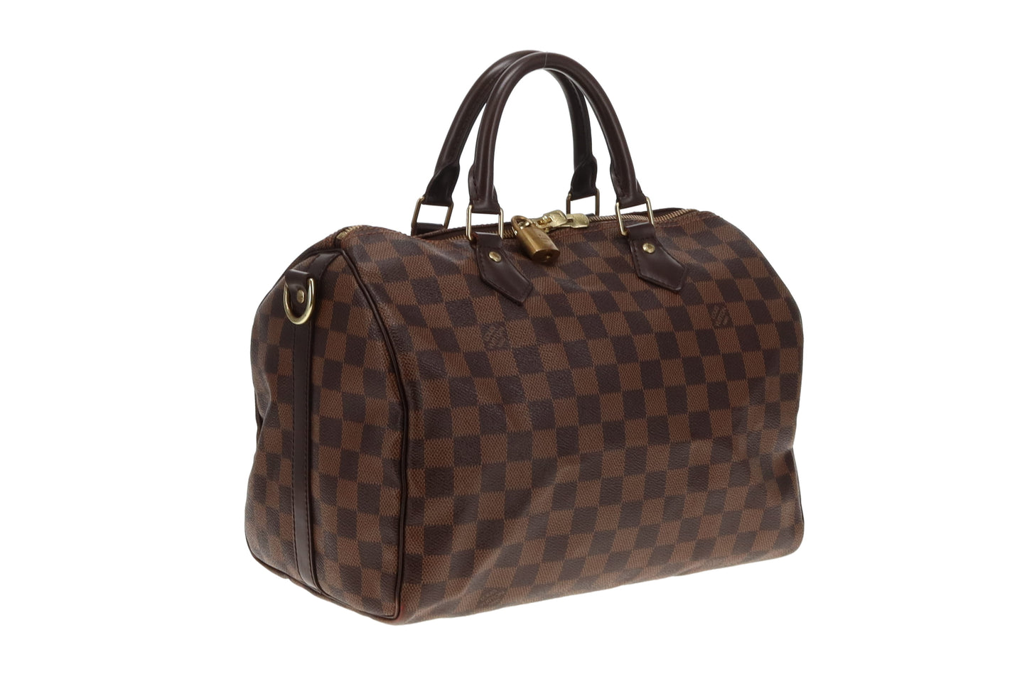 Louis Vuitton Damier Ebene Speedy 30 Bandouliere AA5105 - 2015