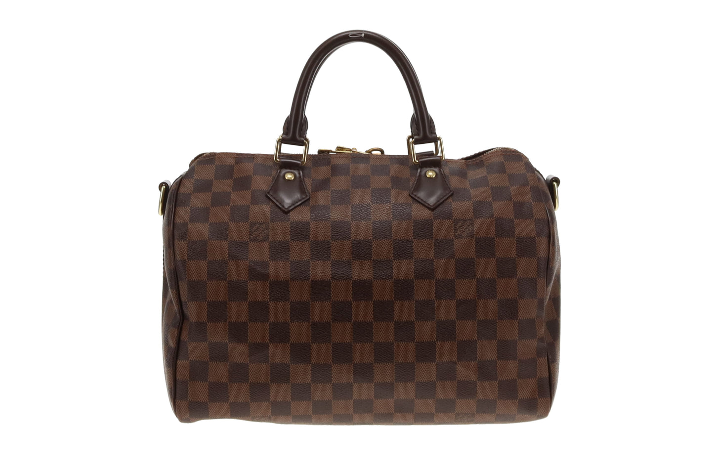 Louis Vuitton Damier Ebene Speedy 30 Bandouliere AA5105 - 2015