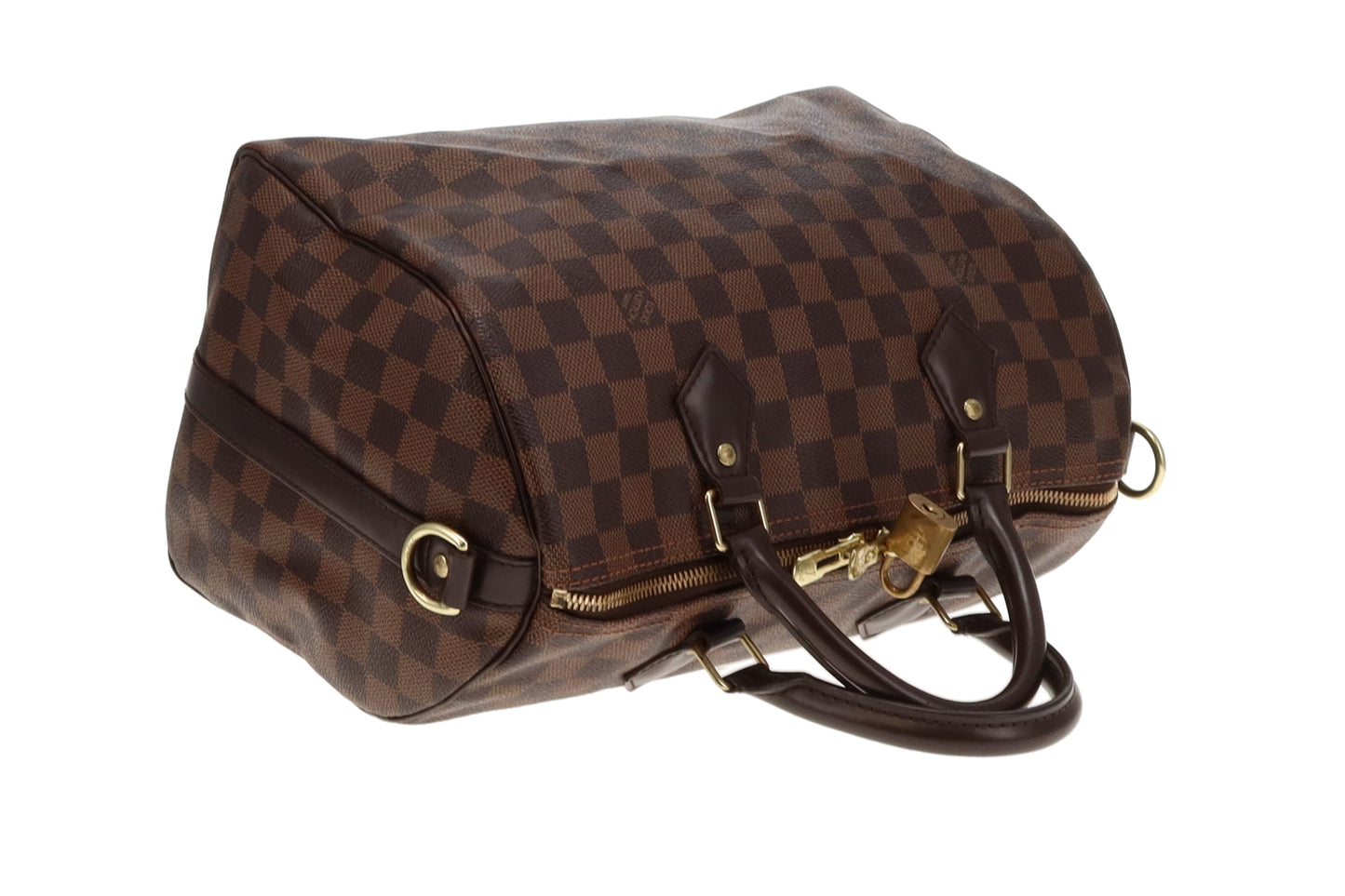 Louis Vuitton Damier Ebene Speedy 30 Bandouliere AA5105 - 2015