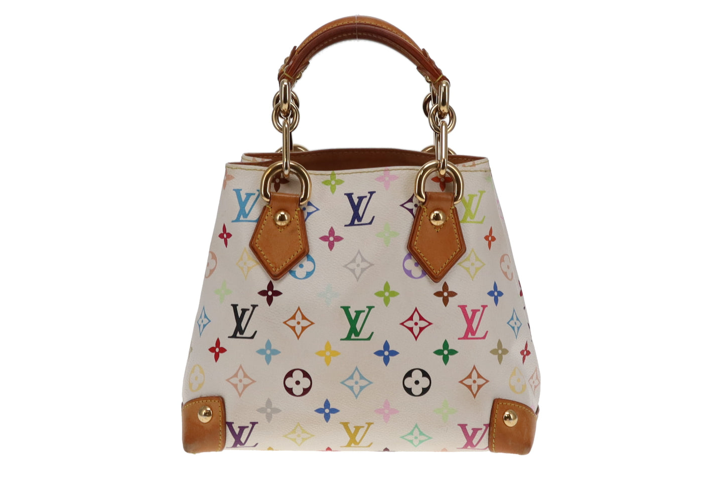 Louis Vuitton White Multi Takashi Murakami Audra Chain Bag