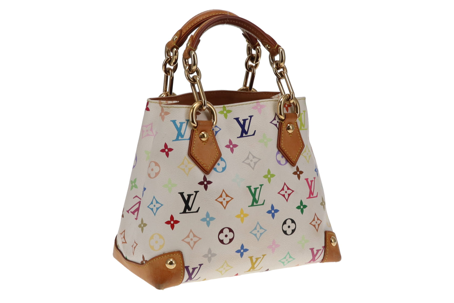 Louis Vuitton White Multi Takashi Murakami Audra Chain Bag