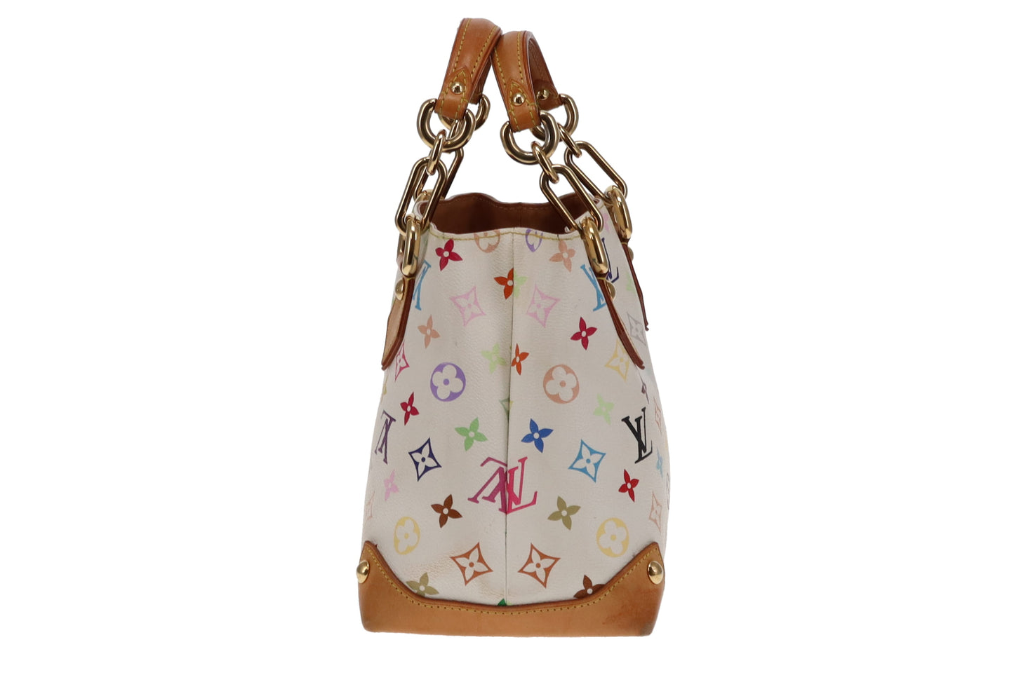 Louis Vuitton White Multi Takashi Murakami Audra Chain Bag