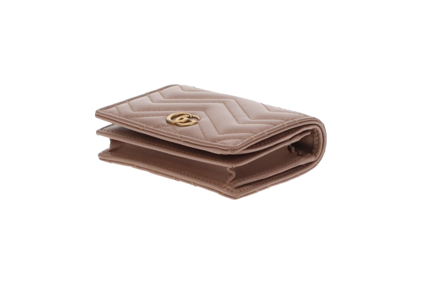 Gucci Taupe Marmont Card Case