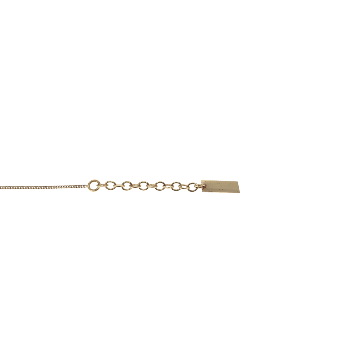 Saint Laurent Cassandre Goldtone Bracelet