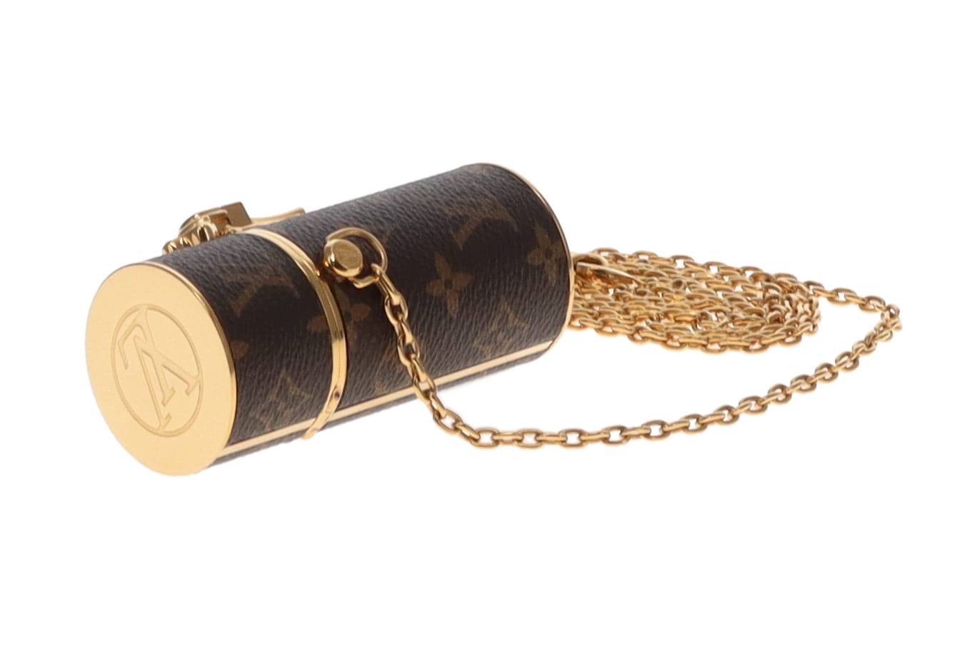 Louis Vuitton Monogram Lipstick Case On Chain