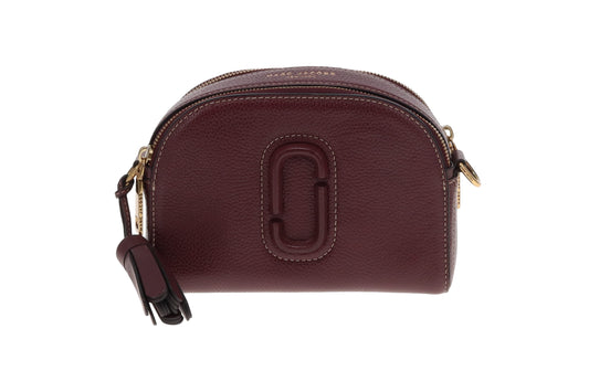 Marc Jacobs Wine Shutter Crossbody