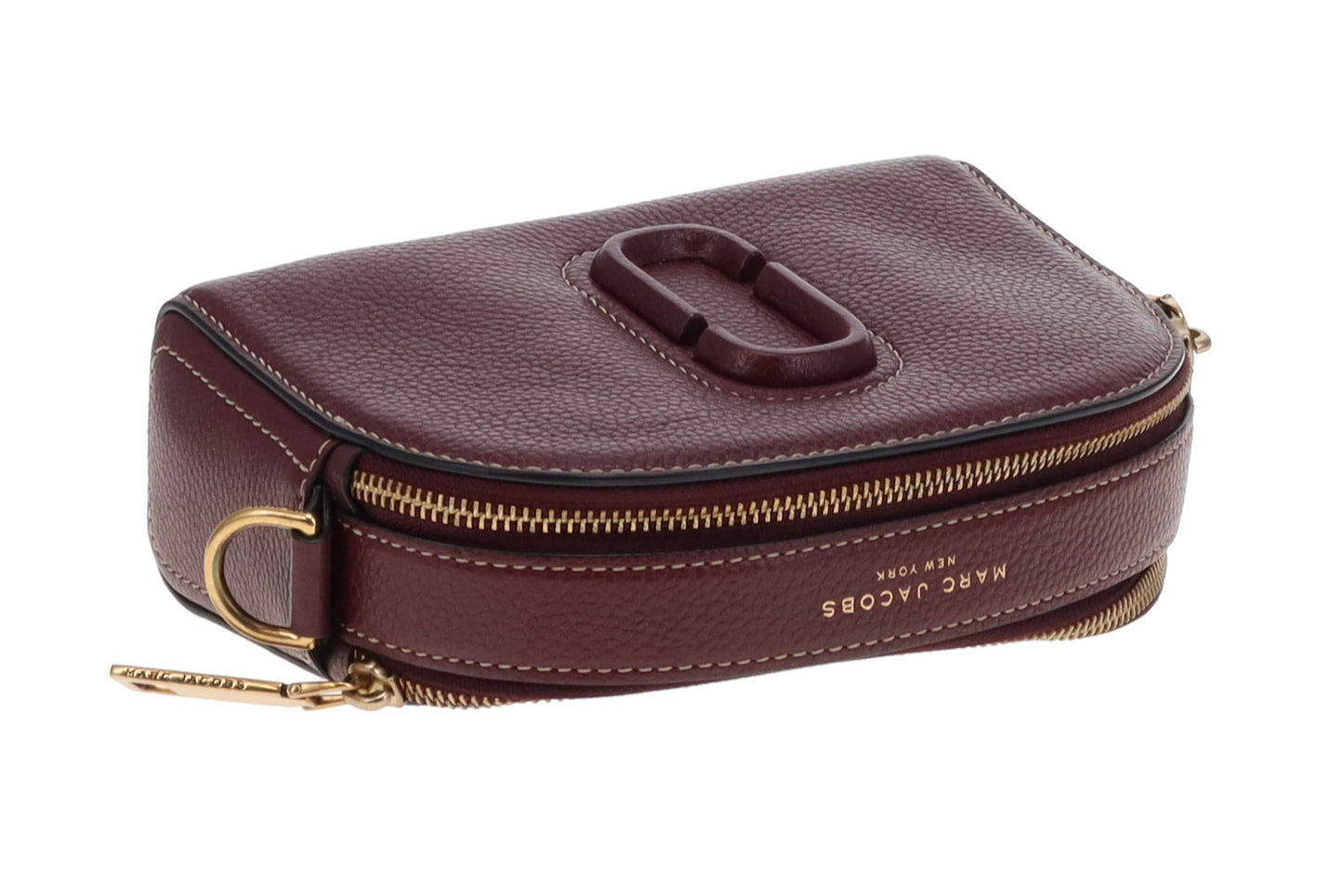 Marc Jacobs Wine Shutter Crossbody